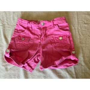 1st Kiss Girls Pink Shorts Youth 12